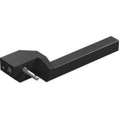 Vargus - Internal Thread, Neutral Cut, 3/8" Shank Width x 3/8" Shank Height Indexable Threading Toolholder - 3.898" OAL, M5, MS5 Insert Compatibility, MHD Toolholder, Series Microscope Drop Head - Exact Industrial Supply
