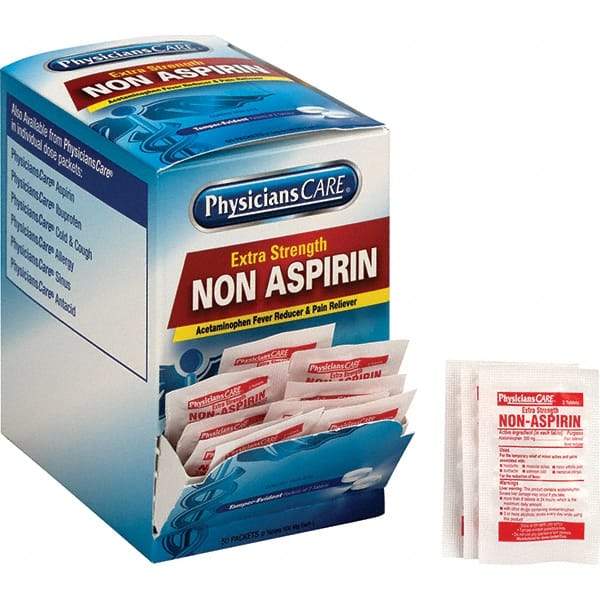 PRO-SAFE - Non-Aspirin Tablets - Headache & Pain Relief - Exact Industrial Supply