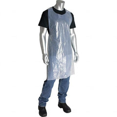 PIP - Disposable & Chemical Resistant Aprons Garment Style: Bib Apron Garment Type: Chemical Resistant - Exact Industrial Supply