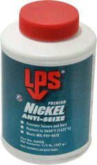LPS - 0.5 Lb Can Extreme Temperature Anti-Seize Lubricant - Nickel, -65 to 2,600°F, Silver Gray, Water Resistant - Exact Industrial Supply