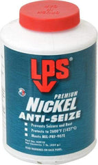 LPS - 1 Lb Can Extreme Temperature Anti-Seize Lubricant - Nickel, -65 to 2,600°F, Silver Gray, Water Resistant - Exact Industrial Supply