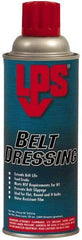 LPS - 10 Ounce Container Clear Aerosol, Belt and Conveyor Dressing - Food Grade, 352°F Max - Exact Industrial Supply