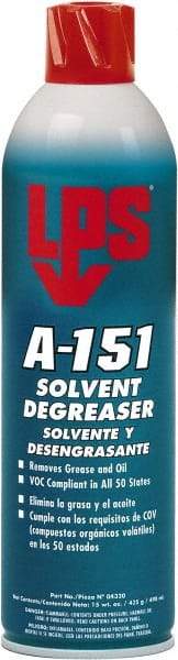 LPS - 20 oz Aerosol Cleaner/Degreaser - Aerosol, Unscented - Exact Industrial Supply