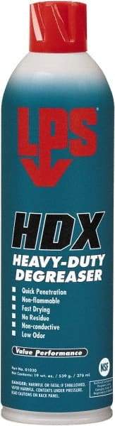 LPS - 20 oz Aerosol Cleaner/Degreaser - Aerosol, Unscented - Exact Industrial Supply
