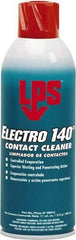 LPS - 11 Ounce Bottle Contact Cleaner - 144°F Flash Point, 15.14 kV Dielectric Strength, Flammable, Plastic Safe - Exact Industrial Supply