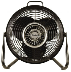 Industrial Circulation Fan: 12 " Dia, 1,360 CFM 110V, 1/25 hp, 0.46 & 0.74A, 1 Phase, 3 Speed, Floor Stand Mount