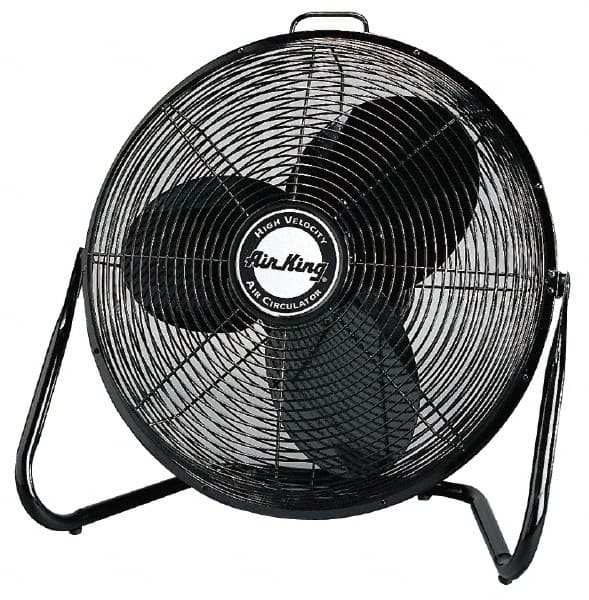 Air King - 20" Blade, 2,025, 2,650 & 3,625 CFM, Low Floor Stand Industrial Circulation Fan - Exact Industrial Supply