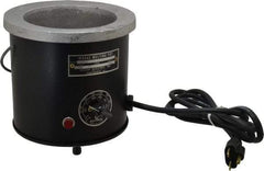 WAAGE - 1 Qt, 3-1/2" Deep, 150 to 450°F, Dip Coat Pot - 5" ID, 230 Volts, 600 Watts - Exact Industrial Supply