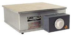 WAAGE - 12" Long x 9 Wide x 6" High, 115 Volt Hot Plate - 300 to 700°F, 1 Burner, 1200 Watt, 11 Amps - Exact Industrial Supply