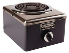 WAAGE - 10" Long x 8 Wide x 7" High, 230 Volt Hot Plate - 1 Burner, 1500 Watt, 7 Amps - Exact Industrial Supply