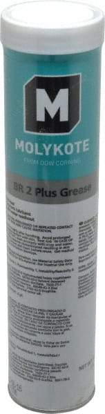 Dow Corning - 14.1 oz Cartridge Lithium Extreme Pressure Grease - Black, Extreme Pressure, NLGIG 2, - Exact Industrial Supply