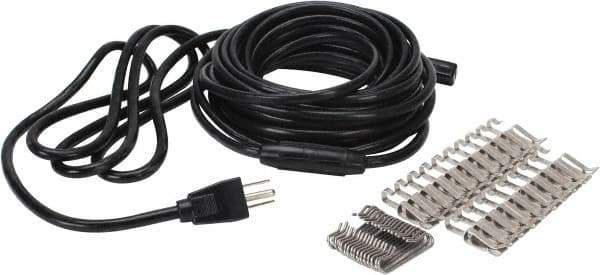 EasyHeat - 20" Long, 100 Watt, Roof Deicing Cable - 120 Volt Input - Exact Industrial Supply