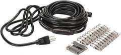 EasyHeat - 30' Long, 150 Watt, Roof Deicing Cable - 120 Volt Input - Exact Industrial Supply