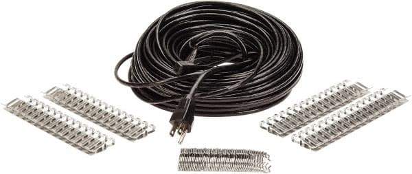 EasyHeat - 200" Long, 1000 Watt, Roof Deicing Cable - 120 Volt Input - Exact Industrial Supply