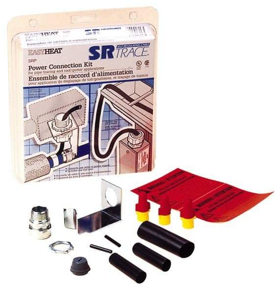 EasyHeat - Easy Heat Self Regulating Heat Protection Cable Powerend Kit - Exact Industrial Supply