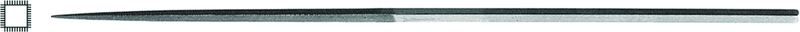 5-1/2" Escapement File, 65mm Square, Cut 8 - Exact Industrial Supply