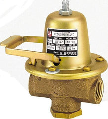 Bell & Gossett - 1/2" Inlet, 1/2" Outlet, FNPT, Pressure Relief Valve - 125 Max psi, Lead Free Brass - Exact Industrial Supply