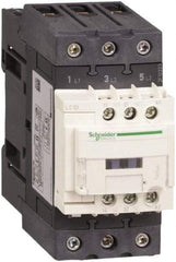 Schneider Electric - 3 Pole, 230 Coil VAC at 50/60 Hz, 65 Amp at 440 VAC, Nonreversible IEC Contactor - CCC, CSA, CSA C22.2 No. 14, EN/IEC 60947-4-1, EN/IEC 60947-5-1, GOST, RoHS Compliant, UL 508, UL Listed - Exact Industrial Supply
