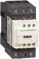 Schneider Electric - 3 Pole, 115 Coil VAC at 50/60 Hz, 50 Amp at 440 VAC, Nonreversible IEC Contactor - Bureau Veritas, CCC, CSA, CSA C22.2 No. 14, DNV, EN/IEC 60947-4-1, EN/IEC 60947-5-1, GL, GOST, LROS, RINA, RoHS Compliant, UL 508, UL Listed - Exact Industrial Supply