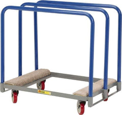 Little Giant - 1,000 Lb Capacity Steel Panel Truck - Steel Deck, 24" OAW, 36" Platform Length, Polyurethane Casters - Exact Industrial Supply