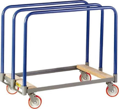 Little Giant - 1,000 Lb Capacity Steel Panel Truck - Steel Deck, 24" OAW, 36" Platform Length, Polyurethane Casters - Exact Industrial Supply