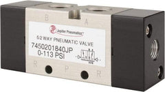 PRO-SOURCE - Specialty Air Valves Valve Type: 5-Way, 2 Position Actuator Type: Pneumatic Double Acting - Exact Industrial Supply