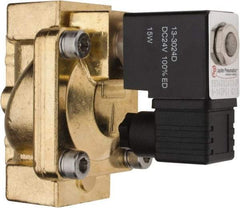 PRO-SOURCE - 3/4", 2/2 Way Stacking Solenoid Valve - 24 VDC, 12 CV Rate, 4.98" High x 3.78" Long - Exact Industrial Supply
