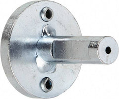 Tanis - 1/2" Arbor Hole to 1/2" Shank Diam Drive Arbor - For 3" Tanis Disc Brushes, Flow Through Spindle - Exact Industrial Supply