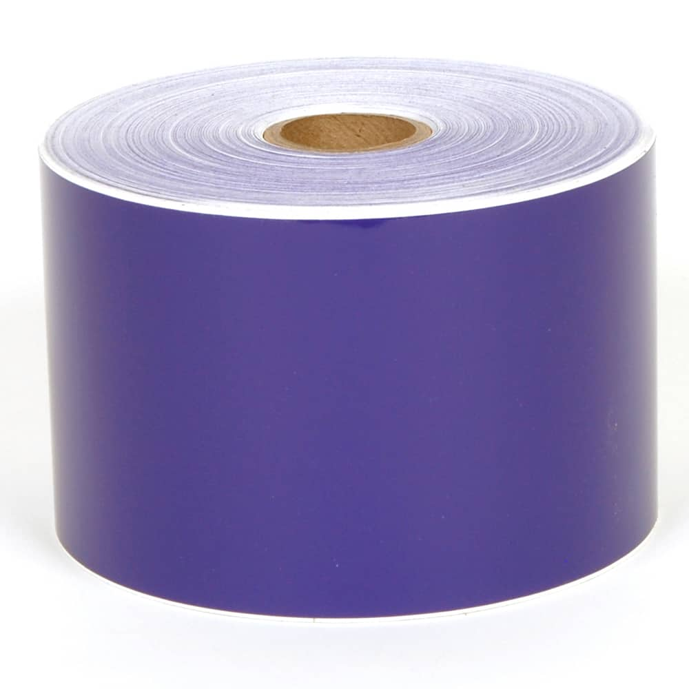 Cobra Systems - Labels, Ribbons & Tapes; Type: Vinyl Tape ; Color: Purple ; For Use With: VNM4PRO ; Width (Inch): 3 ; Length (Feet): 150 ; Material: Vinyl - Exact Industrial Supply