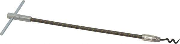 Made in USA - 10-1/2" OAL Flexible Shaft - 5/16" Cork Diam, 1/4" Shaft Diam, For 3/8" Packing Size - Exact Industrial Supply