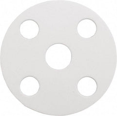 Made in USA - 1/2" Pipe, Flange Gasket - Gore-Tex GR, White, 1/16" Thick - Exact Industrial Supply