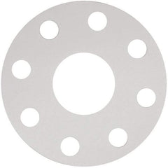 Made in USA - 2" Pipe, Flange Gasket - Gore-Tex GR, White, 1/16" Thick - Exact Industrial Supply