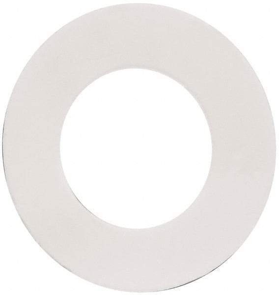 Made in USA - 1-1/2" Pipe, Flange Gasket - Gore-Tex GR, White, 1/16" Thick - Exact Industrial Supply