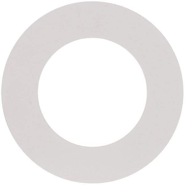 Made in USA - 2-1/2" Pipe, Flange Gasket - Gore-Tex GR, White, 1/16" Thick - Exact Industrial Supply