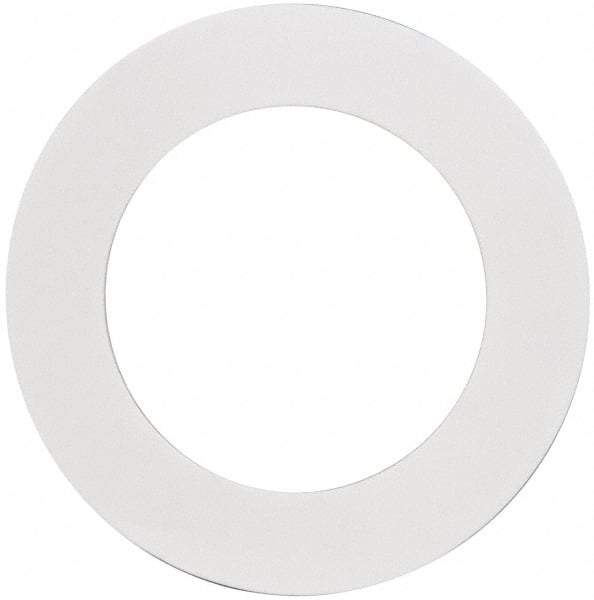 Made in USA - 3" Pipe, Flange Gasket - Gore-Tex GR, White, 1/16" Thick - Exact Industrial Supply