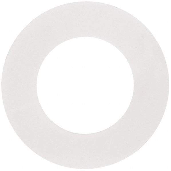Made in USA - 2-1/2" Pipe, Flange Gasket - Gore-Tex GR, White, 1/16" Thick - Exact Industrial Supply