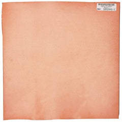 Made in USA - 12" Long x 12" Wide x 5/64" Thick, Leather Sheet Gasketing - Tan - Exact Industrial Supply