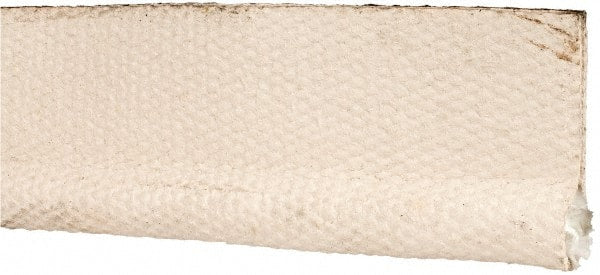 Made in USA - 1/2" Bulb Diam, 2" Overall Width, Rubber Head Coating, Fiberglass Tadpole Gasketing - Exact Industrial Supply