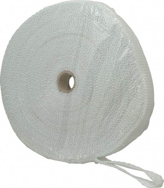 Made in USA - 1/16" Thick x 1" Wide, Fiberglass Gasket Tape - 100' Long, Tan - Exact Industrial Supply