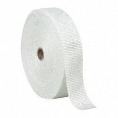 Made in USA - 1/16" Thick x 2" Wide, Fiberglass Gasket Tape - 100' Long, Tan - Exact Industrial Supply