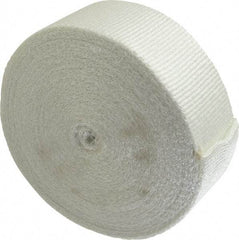 Made in USA - 1/16" Thick x 3" Wide, Fiberglass Gasket Tape - 100' Long, Tan - Exact Industrial Supply
