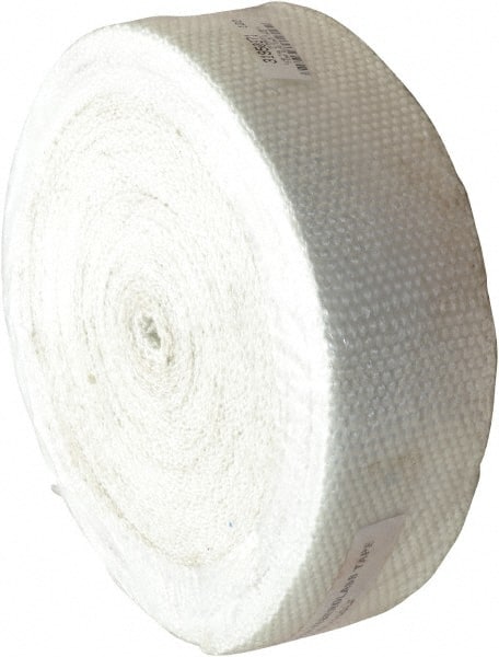 Made in USA - 1/8" Thick x 3" Wide, Fiberglass Gasket Tape - Exact Industrial Supply