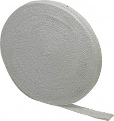 Made in USA - 1/16" Thick x 1" Wide, Fiberglass Gasket Tape - 100' Long, Tan - Exact Industrial Supply