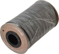 Made in USA - 3/8" x 10' Spool Length, 100% GFO Fiber Compression Packing - Exact Industrial Supply