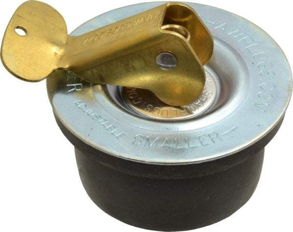 Made in USA - 2" OD, Snap Tite Pressure Test Plug - 1-3/16" Long - Exact Industrial Supply