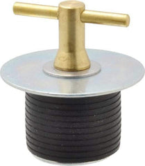 Made in USA - 1-5/8" OD, Turn Tite Pressure Test Plug - 1-5/16" Long - Exact Industrial Supply