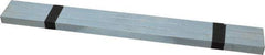 Made in USA - 12" Long x 7/16" High x 7/16" Wide, Zinc-Plated Oversized Key Stock - C1018 Steel - Exact Industrial Supply