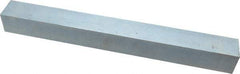 Made in USA - 12" Long x 1-1/4" High x 1-1/4" Wide, Zinc-Plated Oversized Key Stock - C1018 Steel - Exact Industrial Supply