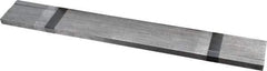 Made in USA - 12" Long x 5/16" High x 5/16" Wide, Over/Undersized Key Stock - 1090/1095 Steel - Exact Industrial Supply