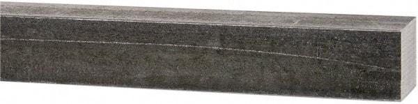 Made in USA - 12" Long x 1" High x 1" Wide, Over/Undersized Key Stock - 1090/1095 Steel - Exact Industrial Supply